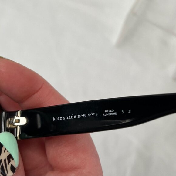 Kate Spade New York Womens Hello Sunshine Tortoise Shell Oversized Sunglasses - Picture 4 of 11